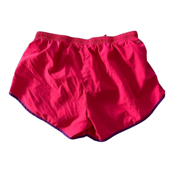Nike DriFit Shorts Womens Medium Set The Pace Running Red Built In Brief - Picture 2 of 8